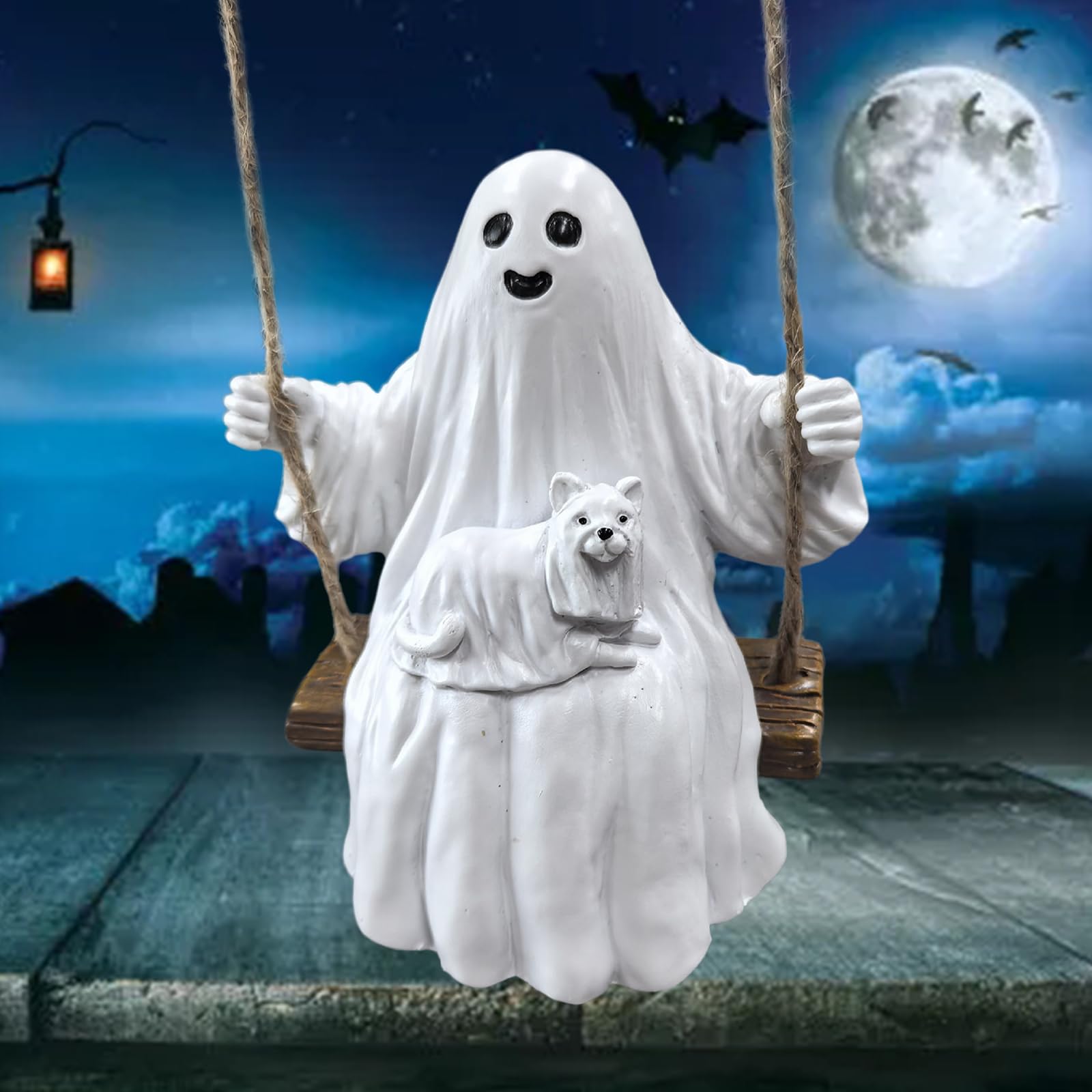 100 Figure Luminose Fantasma Di Halloween - Minuscoli Omini In Resina Per Bomboniere E Decorazioni