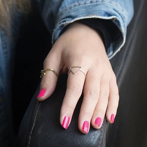 Miniatura 5 de Esmalte de uñas en gel, color de uñas de larga duración, fórmula libre de 12+, 100% vegano y libre de crueldad, A Million Shades Of Blue, 0.44 onzas