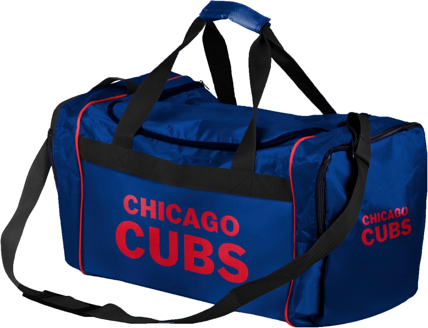 FOCO - MLB Officially Team Licensed Duffel Gym Bag (Chicago Cubs)