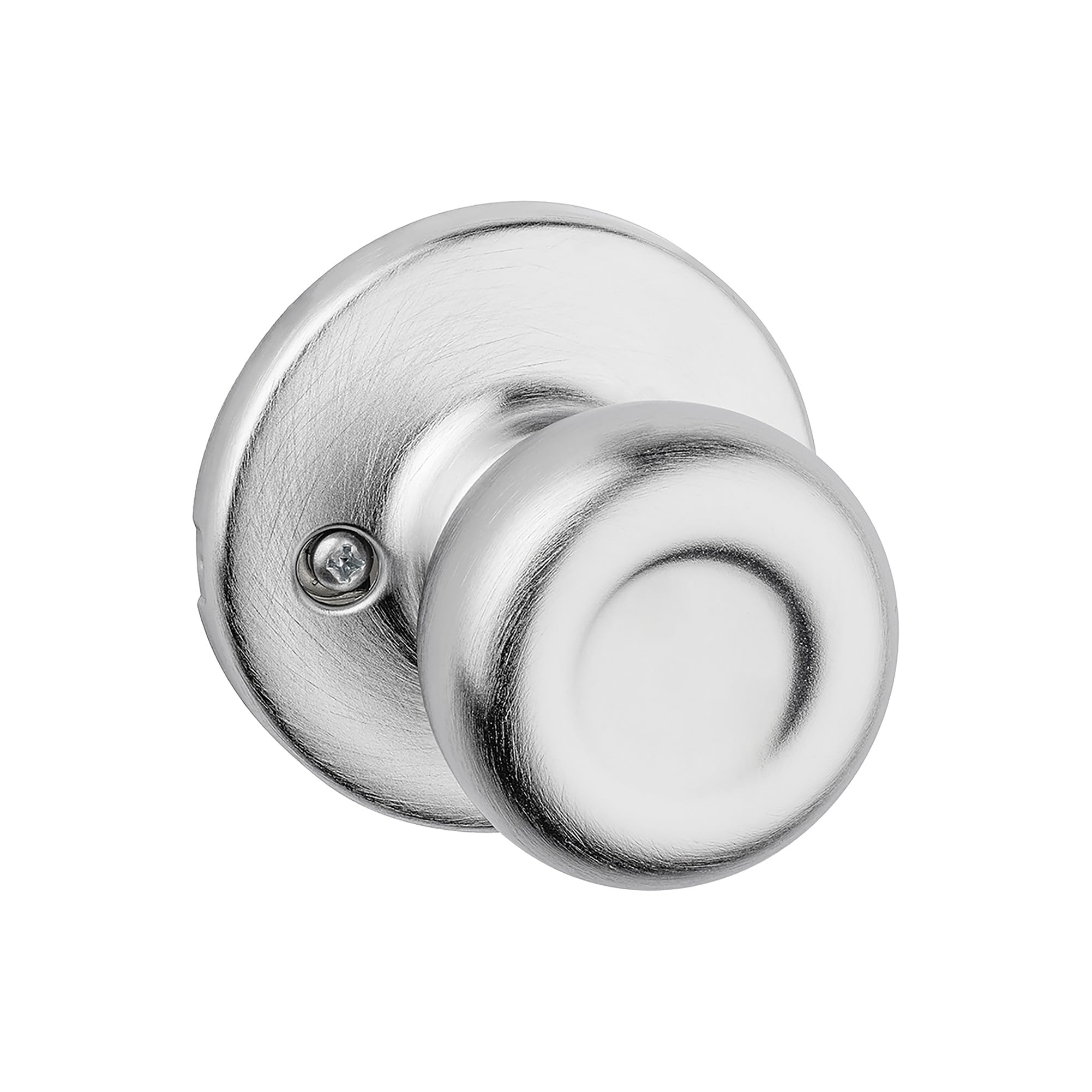 Kwikset Satin Chrome Dummy Door Knob - FREE SHIPPING -1