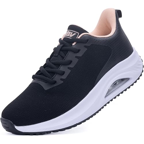 RomenSi Womens Arch Support Walking Shoes Orthotic Fashion Sneakers Tennis Shoes for Plantar Fasciitis Pain Relief US 5.5-11