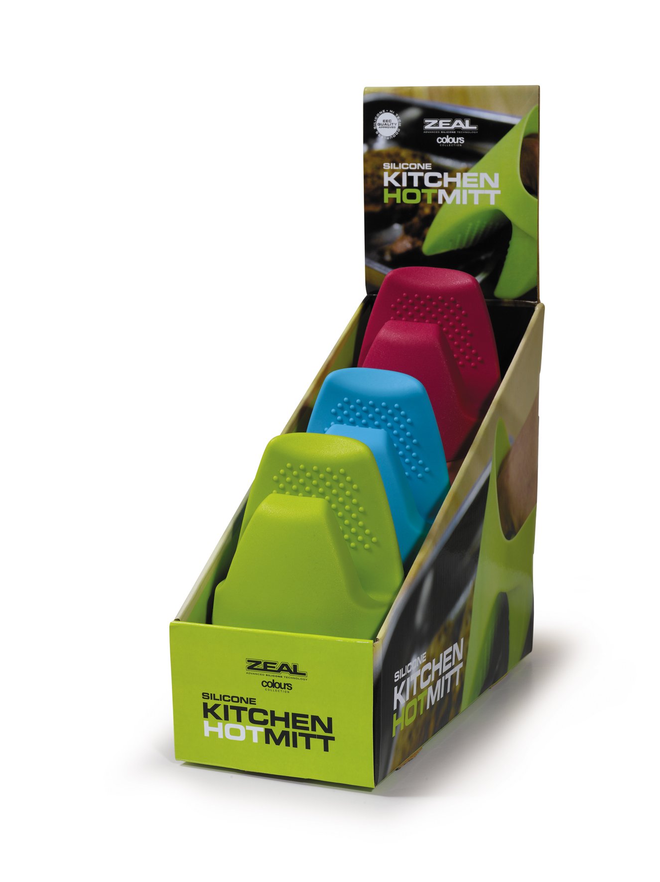 CKS Zeal Colours Collection Silicone Hot Mitt [Kitchen & Home] by CKS Zeal