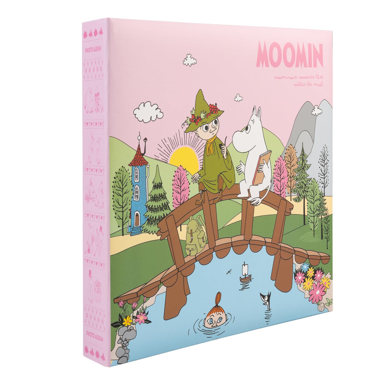 Grupo Erik 6x4 Photo Album - Moomins Gifts Under 15 Pounds | 10x15 cm, 200 Pockets Photo Albums 6x4, Memory Book | Moomin Gifts For Women & For Men