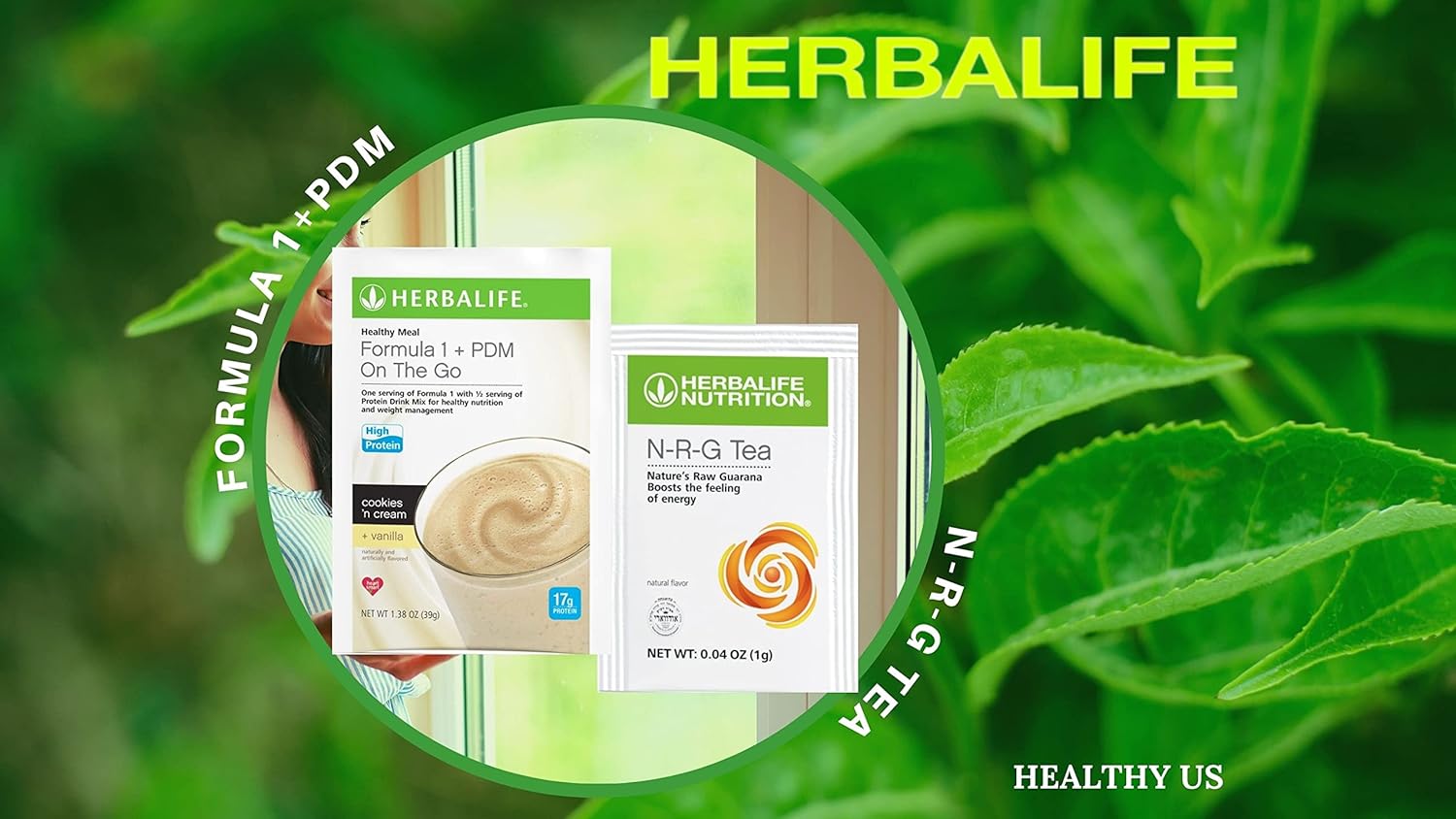 HERBALIFE NRG Nature’s Raw Guaraná Tea 5 paquetes (0.04oz), Nature’s