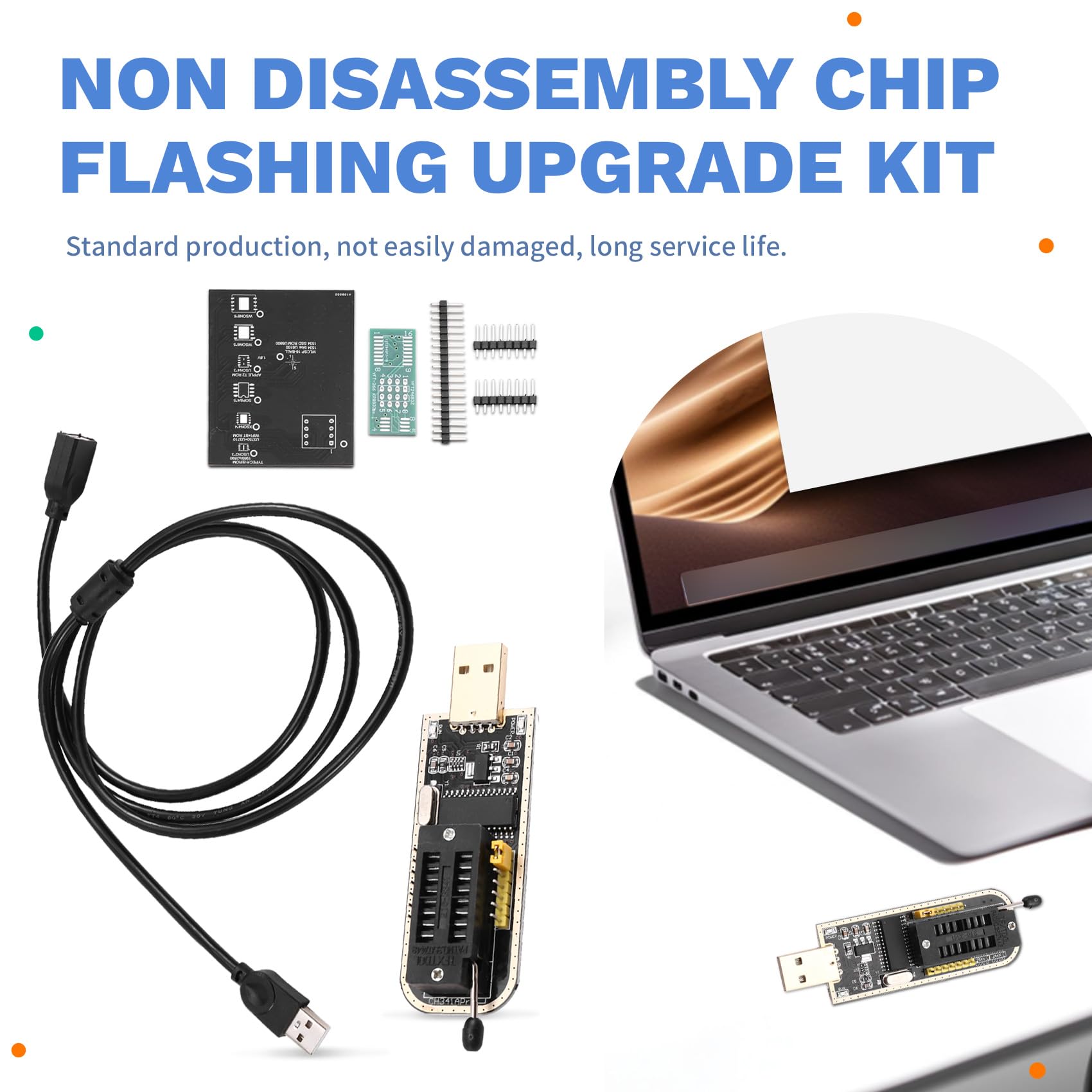 Demontagefreies Chip-Flash-Update BIOS Lesen und Schreiben UEFI BIOS Entsperren A1534/1466/1706/1707/1708/EFI Entsperr-ID-Firmware