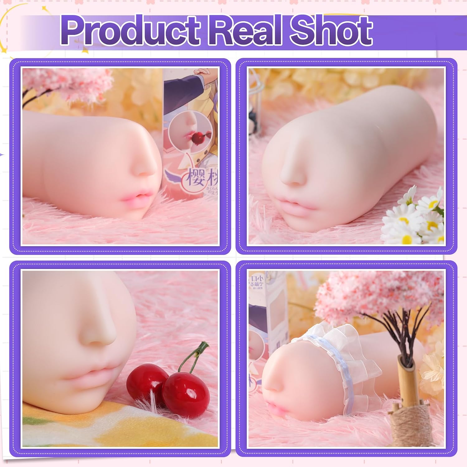 Male Masturbator Mouth Width 0.78 in Sex Toy with Adult Sex Toys for Men Pocket Stroker