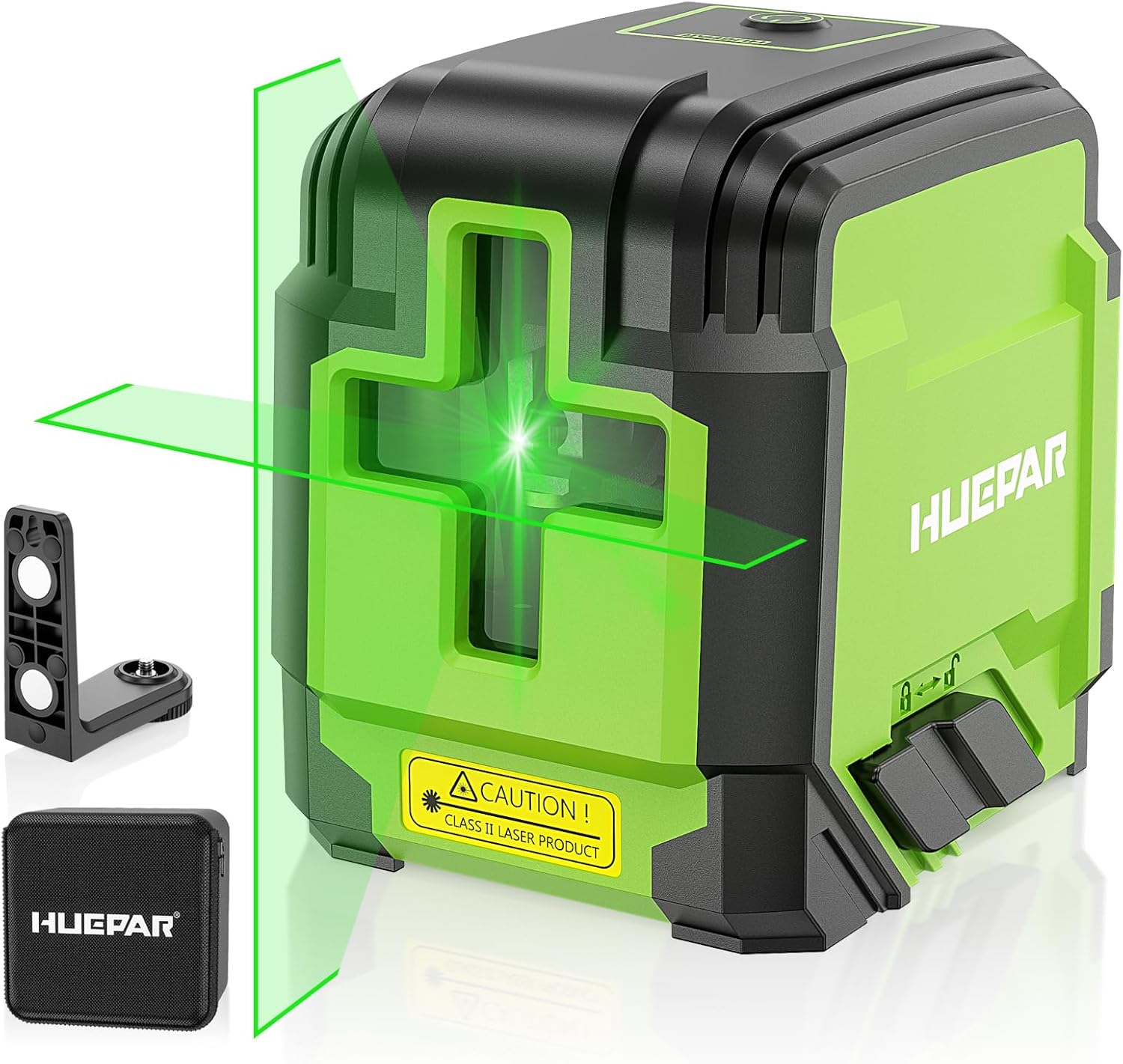 Huepar Laser Level SelfLeveling Green Cross Line Laser, Vertical and