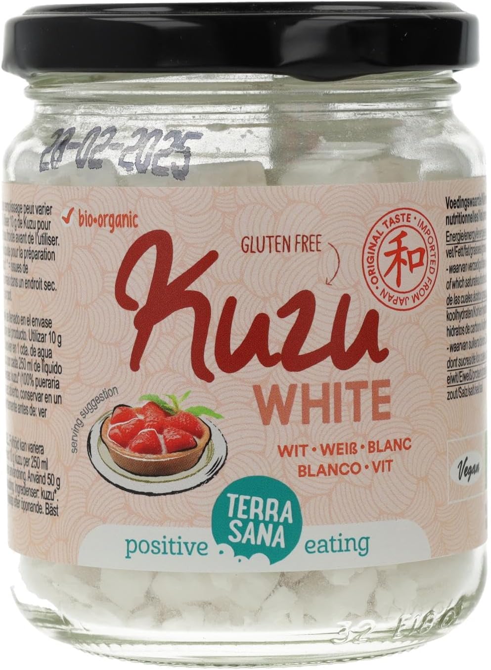 Terrasana Kuzu wit Glas EKO 125 Gram