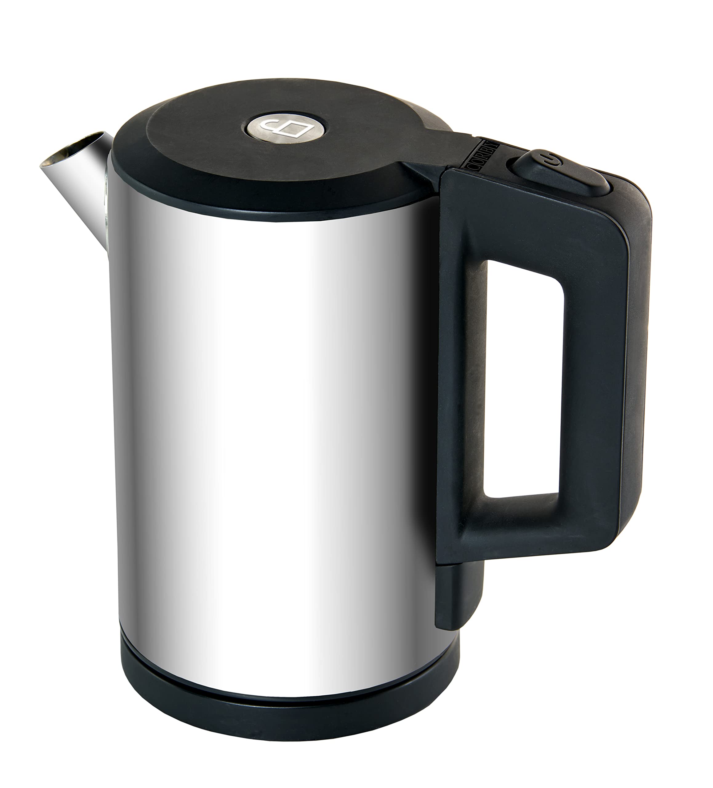 Corby Canterbury 0.6L Brushed Steel Kettle - EU Plug