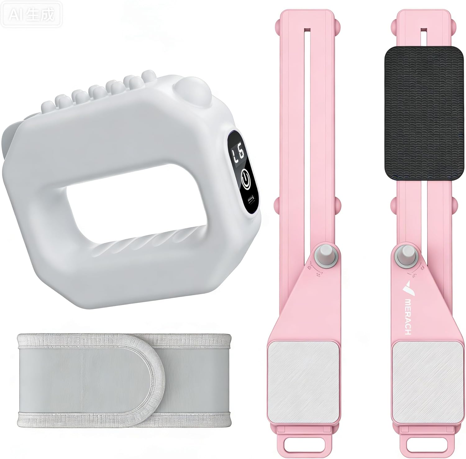 MERACH Full-Body Fascia Ring, Pilates Board