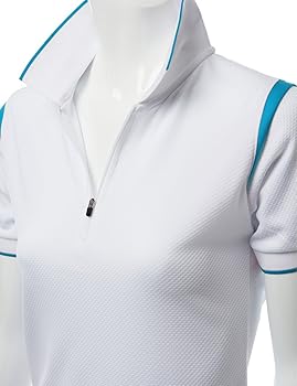 トップス REGULAR FIT POLO COLLAR SHIRT 1/4 Zip Polo Collar Jersey with Pocket