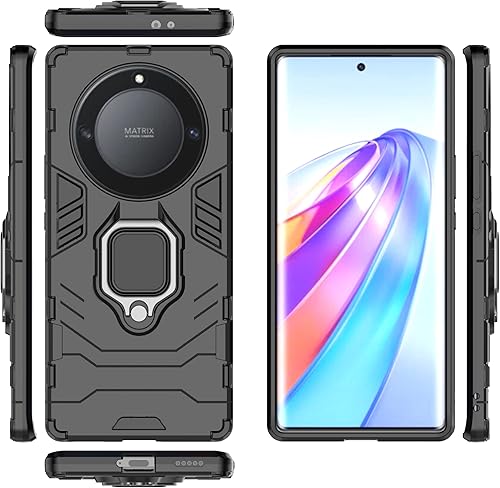 Miniatura 5 de Funda para Honor X9a, funda para Honor Magic 5 Lite, funda con soporte para Honor X9a RMO-NX1  Magic 5 Lite funda azul