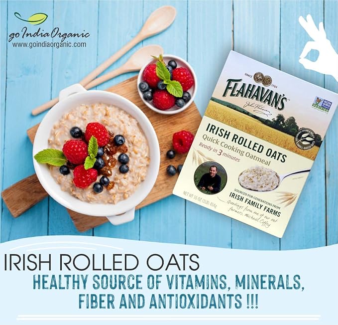 Avena Flahavan's Irish Rolled Oats, 16 oz miniatura 7
