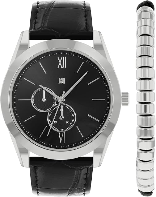 Spirit Men's Analog Quartz Watch with Polyurethane Strap ASPG38