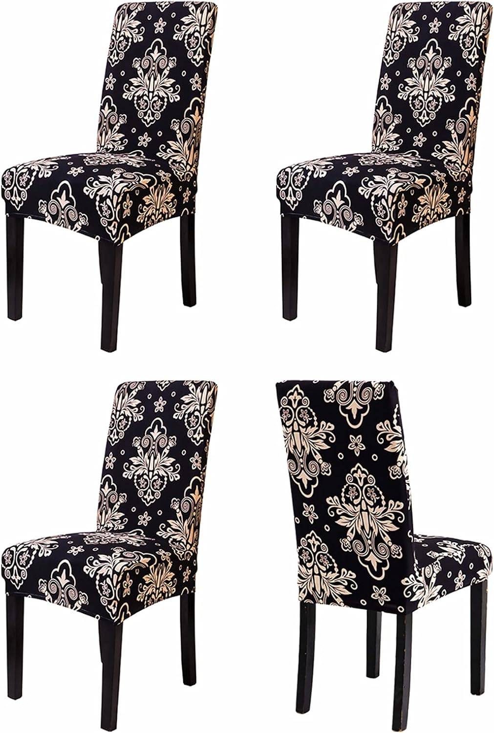 Sufdari Chair Covers,Stretch Dining Room Chair Cover,Soft