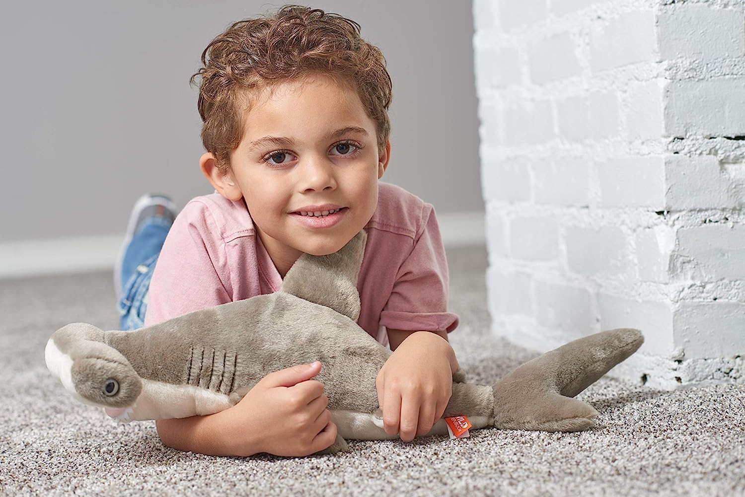 Wild Republic Hammerhead Shark Plush, Stuffed Animal, Plush Toy, Gifts for Kids, Cuddlekins 13"