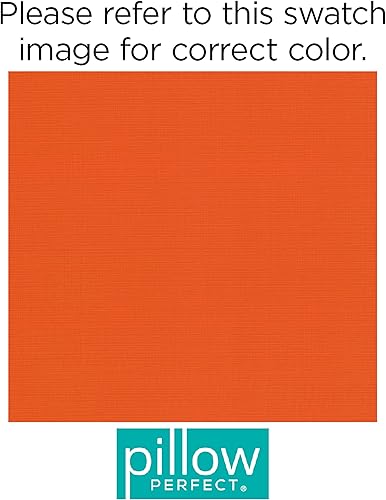 Vista 44 de Pillow Perfect - Cojín cuadrado para asiento de esquina para exteriores o interiores, color cobalto