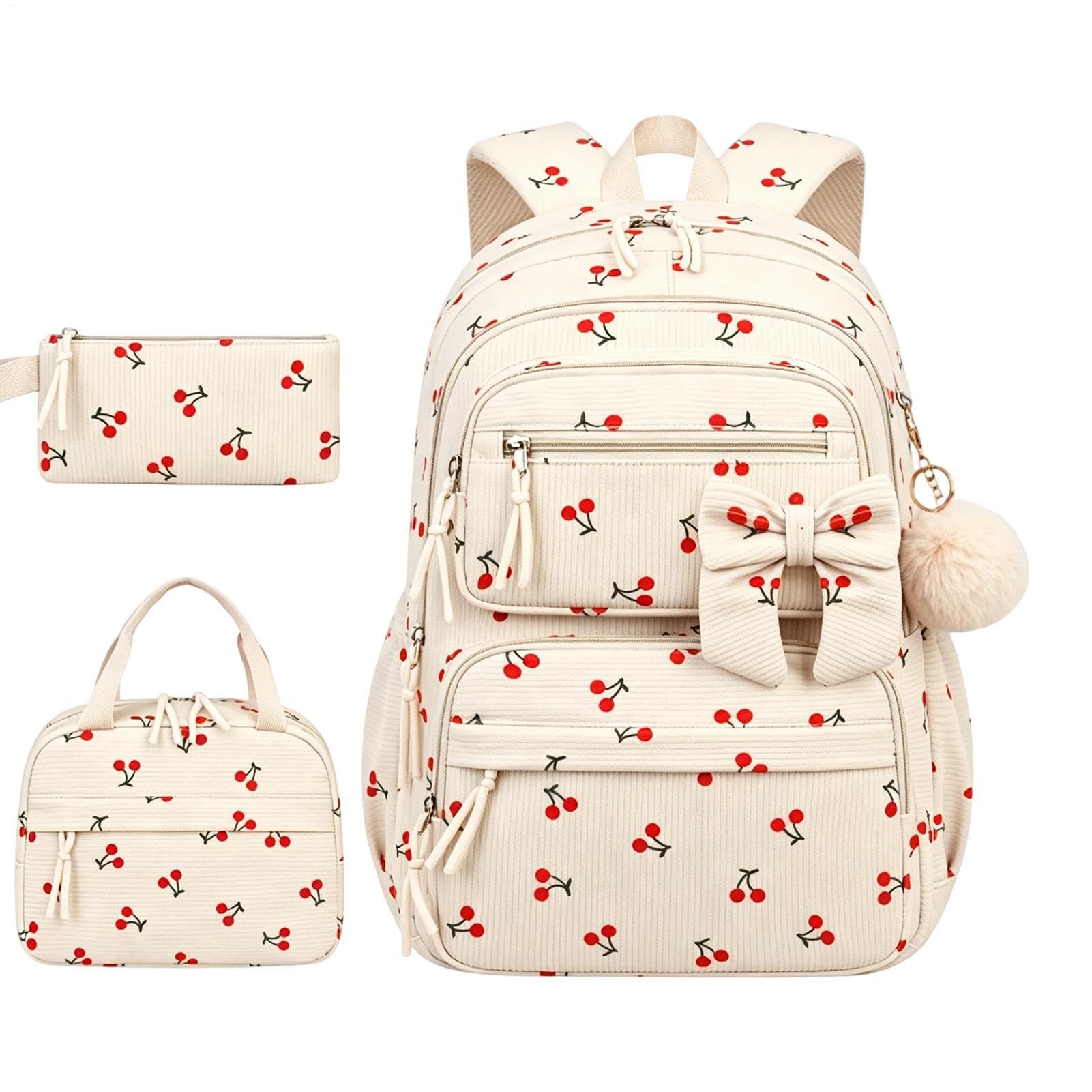 Mochila Escolar para Niños Set Escolar Impermeable Transpirable y Lindo de | Mochila Diaria Transpirable para Adolescentes Para Niñas Niños Guardería Preescolar Primaria Regreso A Clases Via