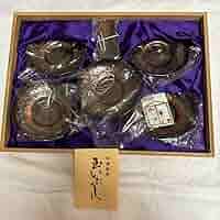 【星寛堂】 特選 銅製　玉いぶし　茶筒　茶匙　金属工芸　茶道具 Amazon.co.jp: 星寛堂 特選 銅製 玉いぶし 茶筒 茶匙 金属工芸