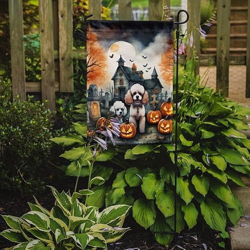 Miniatura 92 de Caroline's Treasures DAC2011GF - Bandera decorativa para jardín de Halloween con diseño de beagle para jardín, jardín, jardín, jardín, multicolor