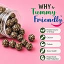 TummyFriendly - Lactation Laddoos for breastfeeding. Postpartum ladoo after delivery. Post-Delivery Healthy Gond Laddu with Jaggery for After Pregnancy. Postnatal Lactation Snacks Ladoo for Breastfeeding Mothers. Traditional Postpartum Nutrition Snack (Beetroot and Ajwain) gallery image