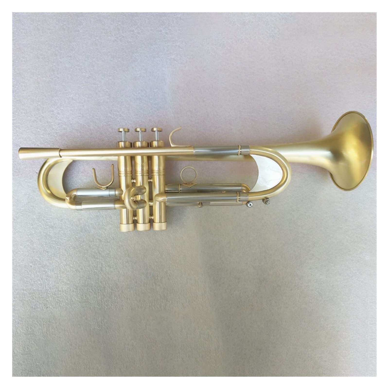 Trąbka B Płaska Trąbka Instrument Muzyczny Cięższy Typ Złocenie Trąbka Grająca Muzykę początkujących trąbka