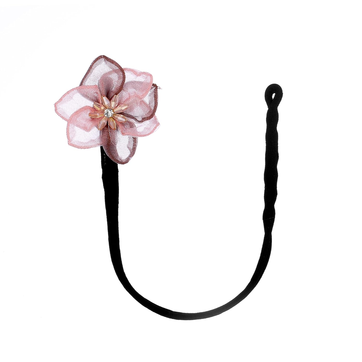6 Pieces Hair Bun Maker Round bun and crown hairstyle shaper， Lazy Hair Curler Bun Clips Hair Accessories for Women （Style 2)