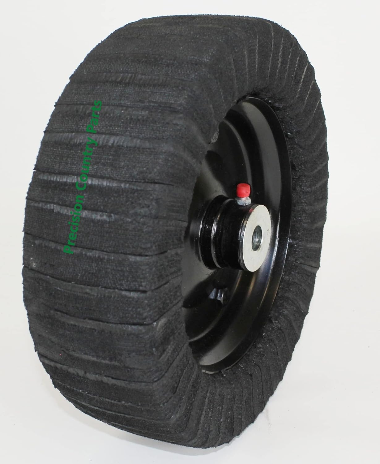 10" Laminated wheel/Finish Mower w/Bushings and Needle Bearings - 1/2" Axle- Fits 5" Wide Fork - 4 PACK