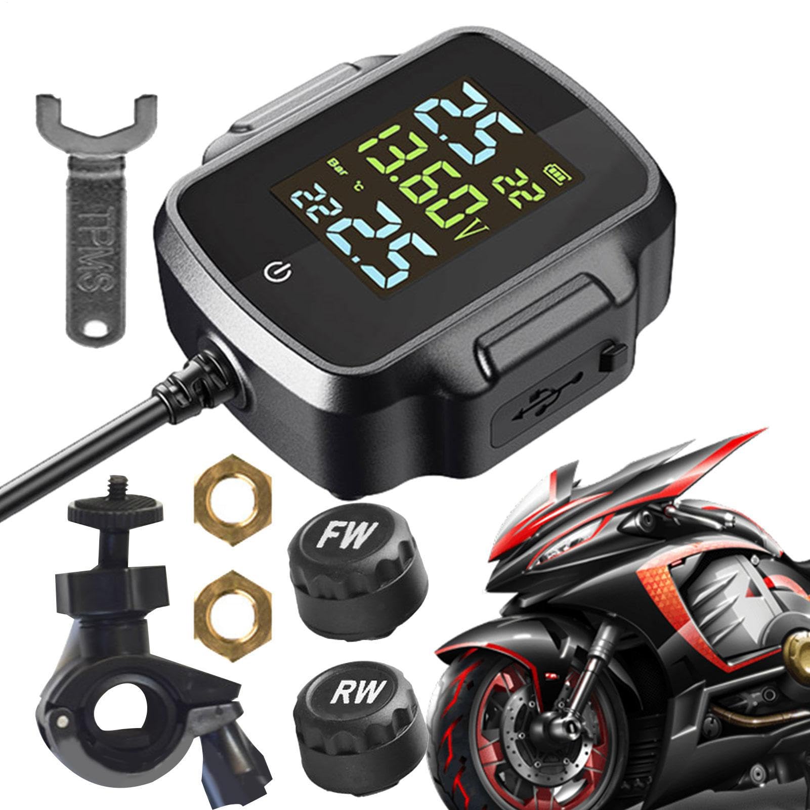 Monitor di pressione dei pneumatici per auto – Sensore per moto