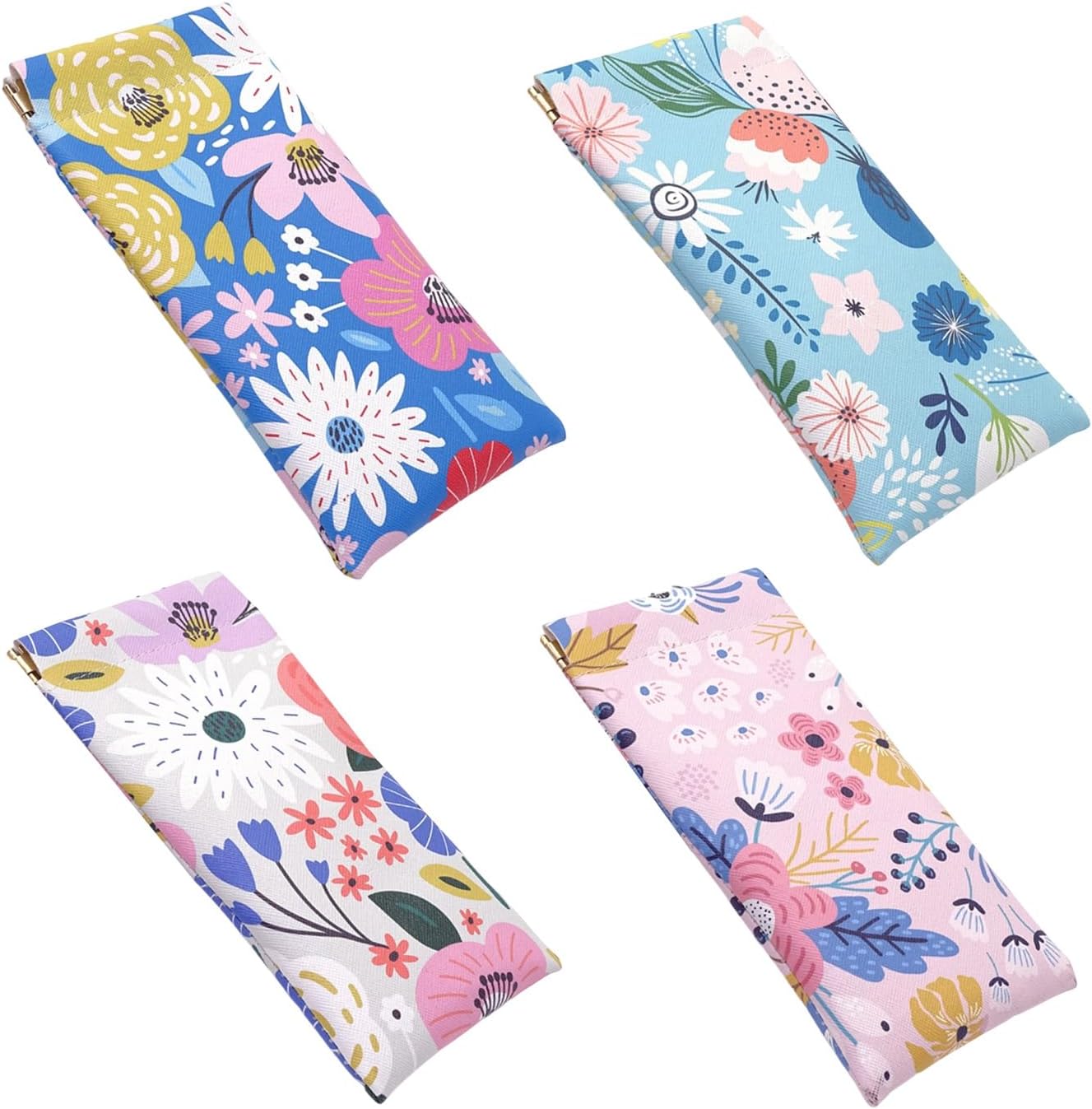 Automatic Closing PU Eyeglasses Case with Fashion Pattern for Secure Glasses Storage and Travel Convenience image 4