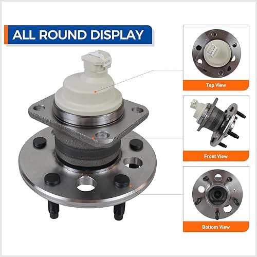 Miniatura 2 de PAROD Par 512150 Conjunto de buje de rodamiento de rueda FWD trasero compatible con Chevy Impala Monte Carlo Venture, Buick Regal Lacrosse Century