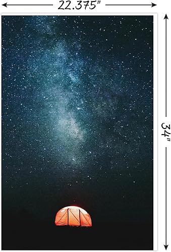 Miniatura 3 de Trends International Póster de pared Under The Stars, 22.375 x 34 pulgadas, versión sin marco