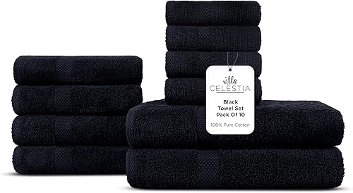 Miniatura 51 de Juego de 12 paños de lavado de 100 % algodón peinado para rostro y cuerpo (12 x 12 pulgadas), sostenibles, suaves, muy absorbentes, para hotel, spa