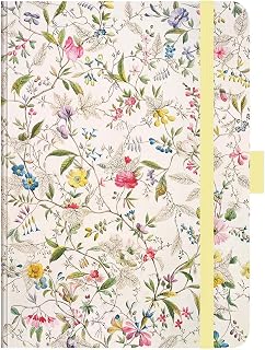 Premium Timer Big "Wild Flowers" 2026: Hochwertiger Buchkalender. Terminplaner mit Wochenkalendarium, Gummiband und Stifthalter. 12 x 17 cm