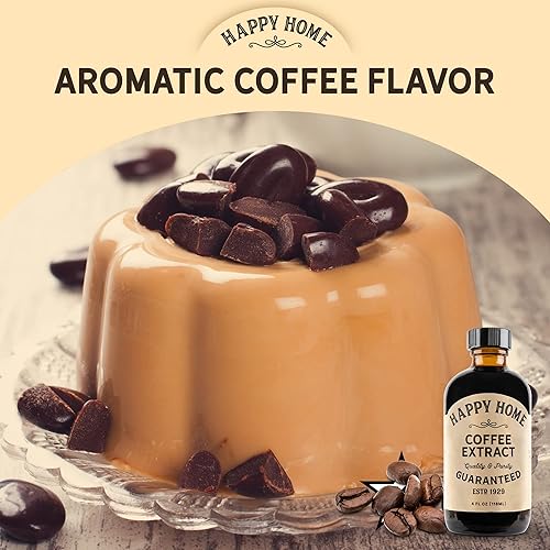 Miniatura 6 de Happy Home Sabor de café natural de primera calidad, certificado Kosher, 4 onzas.