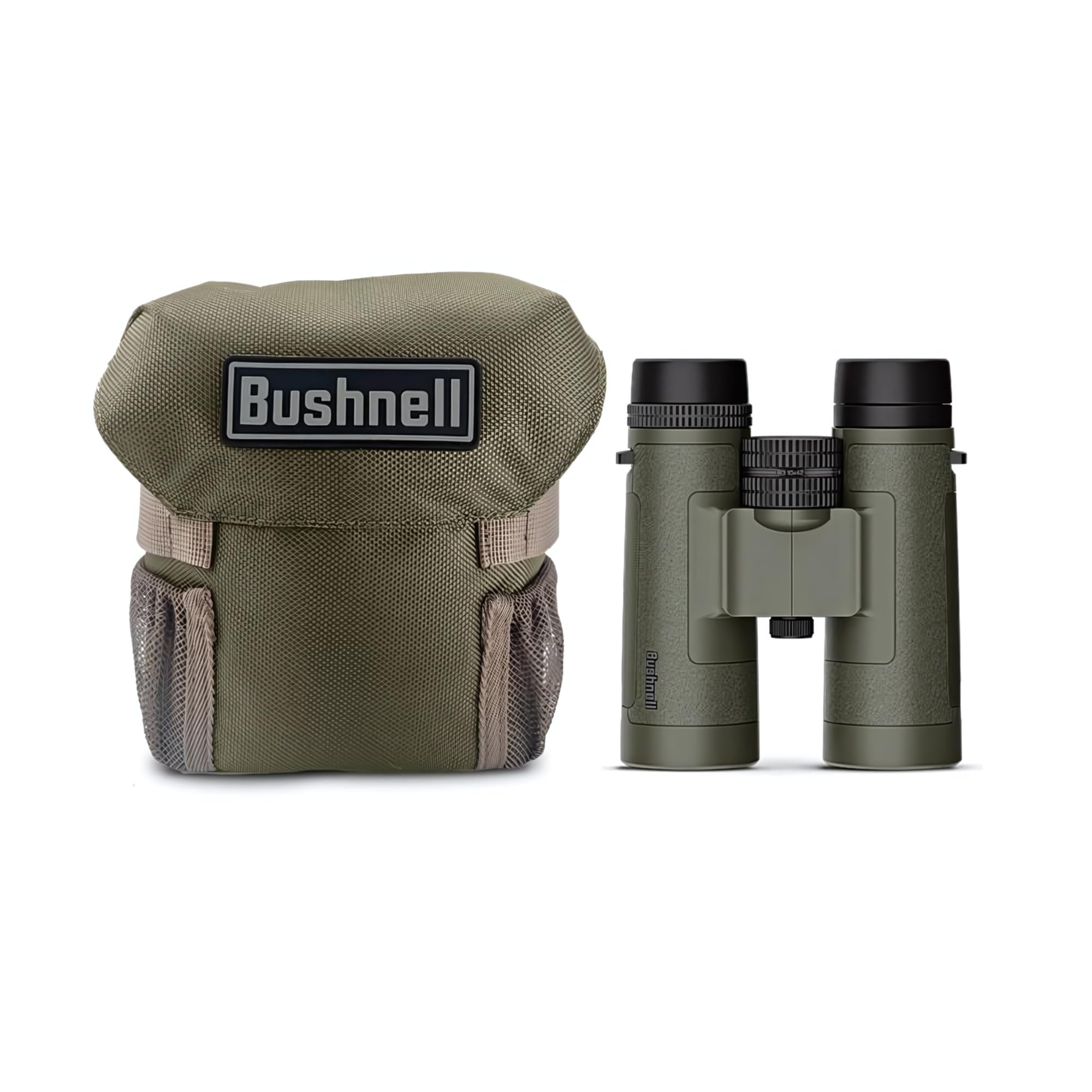 Bushnell Vault Lite Jumelles R3 10 x 42 avec harnais de poitrine Bino Système optique HD, lentilles entièrement multicouches, barrière EXO, étanchéité IPX7 – Jumelles pour l'observation des oiseaux et