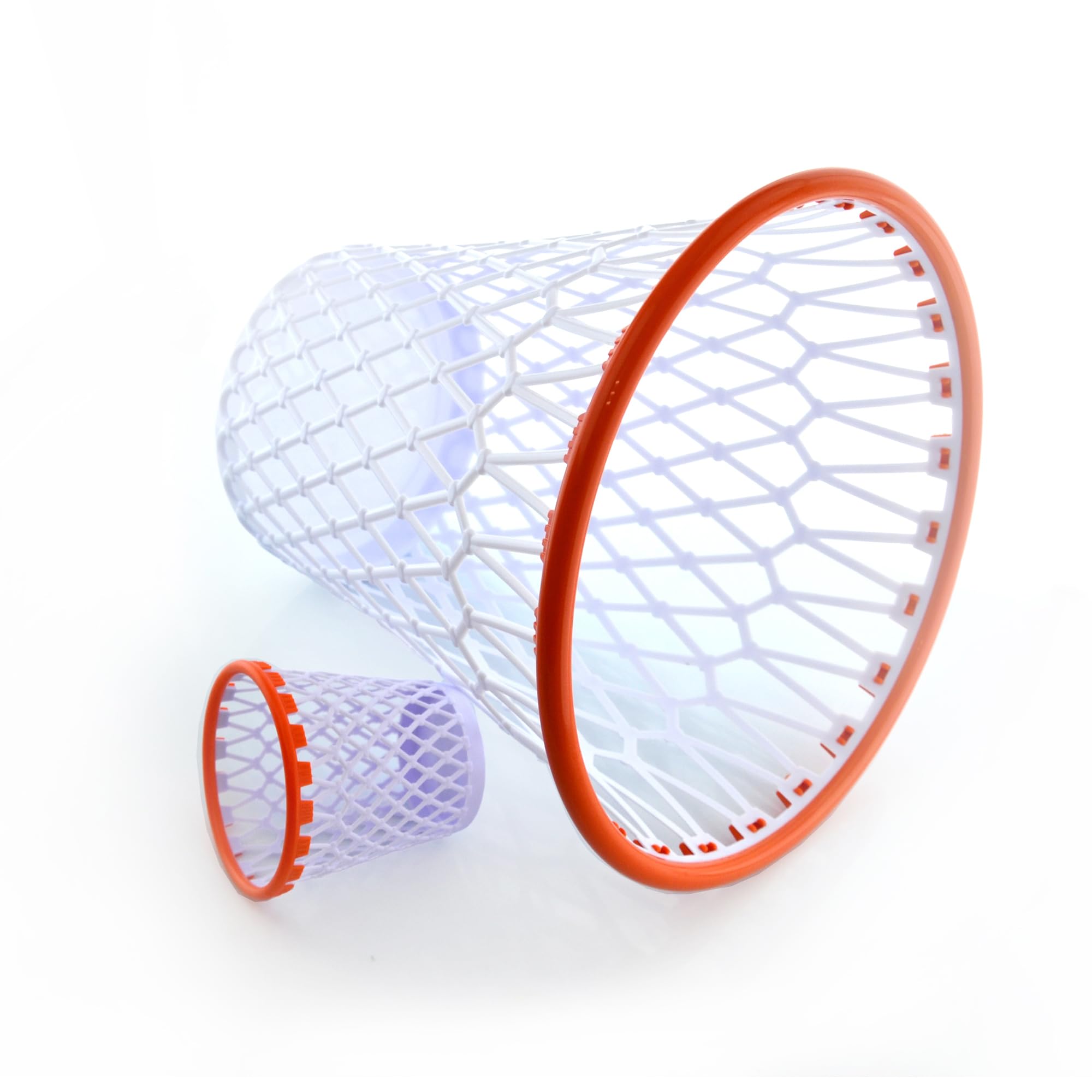 Poubelle Basket Lovers Lavable Résistante Recyclable Idéal pour Décorer Chambre avec Porte-crayons