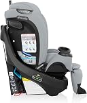 Evenflo Revolve360 Extend All-in-One Rotating Car Seat with Green & Gentle Fabric - Quartz