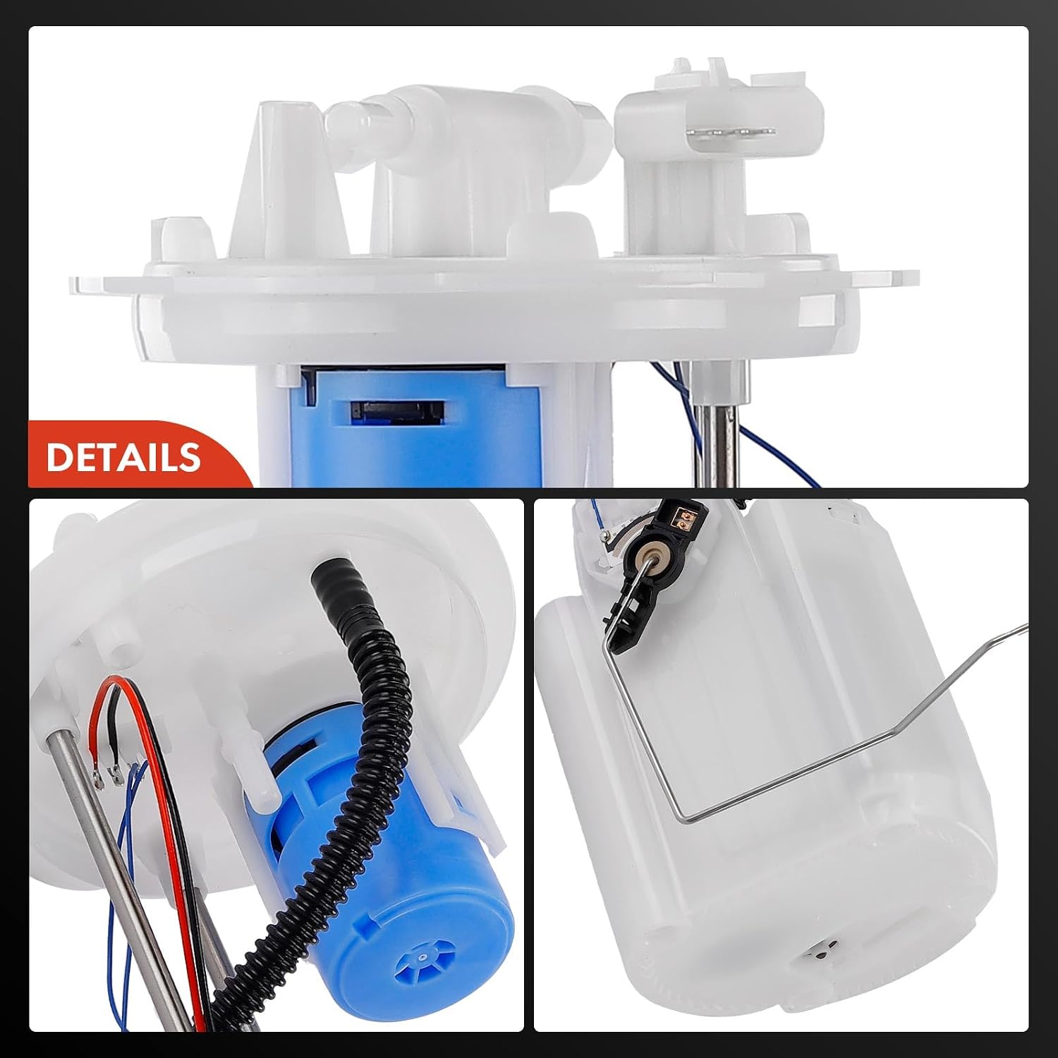 A-Premium Electric Fuel Pump Module Assembly with Sending Unit Compatible with Ford F50 2015 2016 2017 2018 2019, V6 2.7L 3.5L, Gas