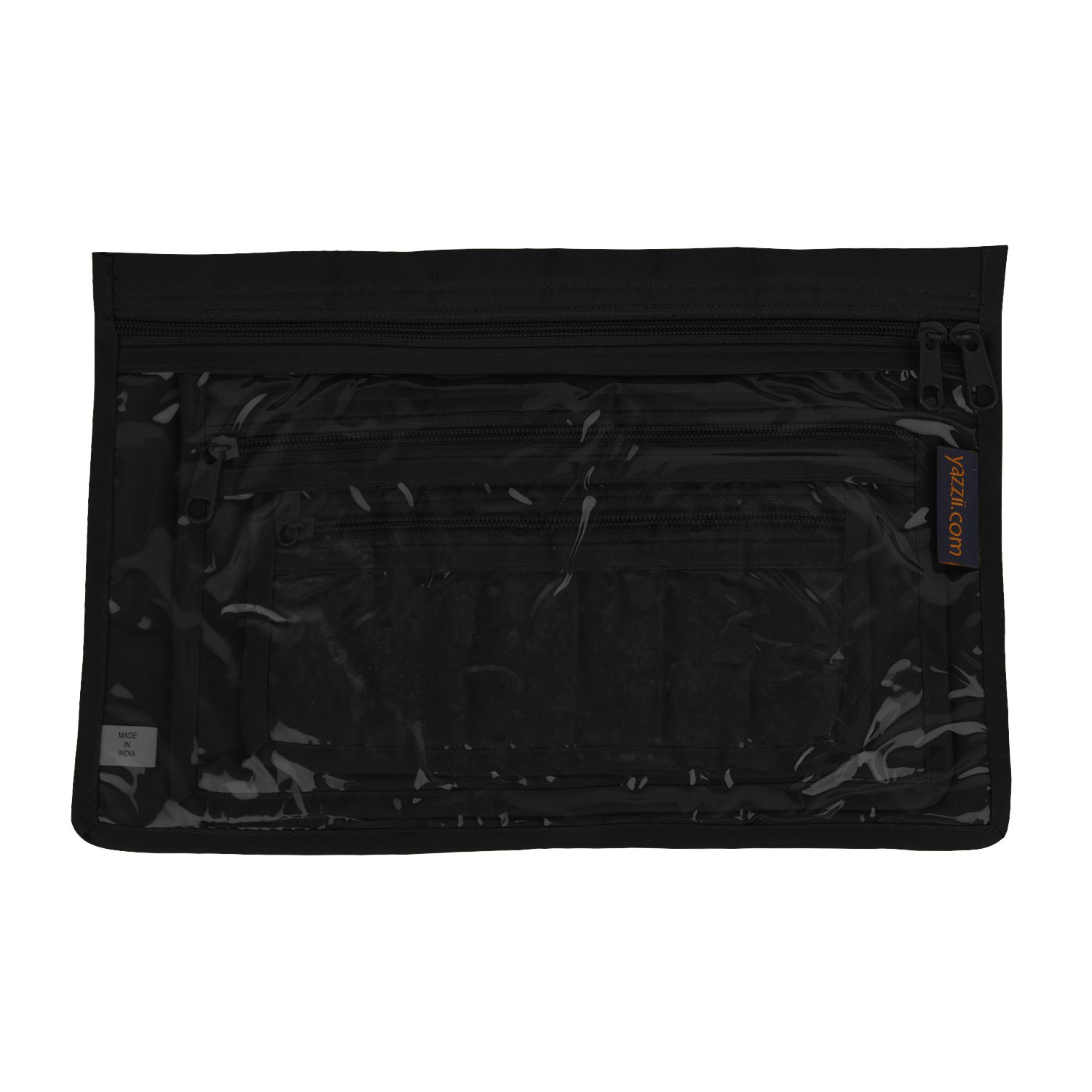 Yazzii Craft Notions Pouch Set (3PC) - Portable & Multipurpose - Sewing Supplies Organizer for Thread Spools, Needles, Beads, Embroidery Floss, Fabric Pieces & More!