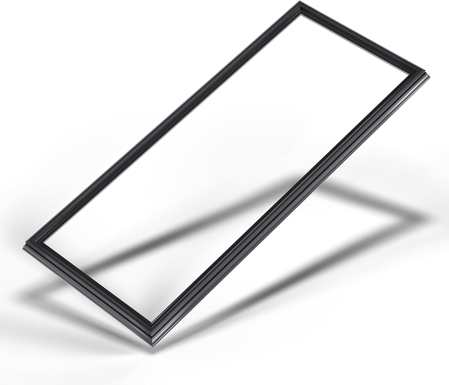 HECASA W10830055 Refrigerator French Door Gasket Seal Compatible with Whirlpool Refrigerator Freezer W10163991 W10191105 W10443238 AP6027230 Appliance Gasket Ap Door Ref Fd Replacement Only Black
