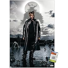 Juice WRLD - Fighting Demons Affiche murale de couverture d'album avec punaises
