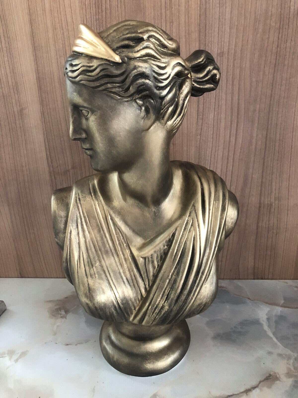 Schöne Büste Helena Skulptur H41 cm Shabby Antik Style Deko 110
