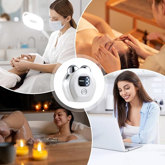Microcurrent Facial Device Portable Electric Roller