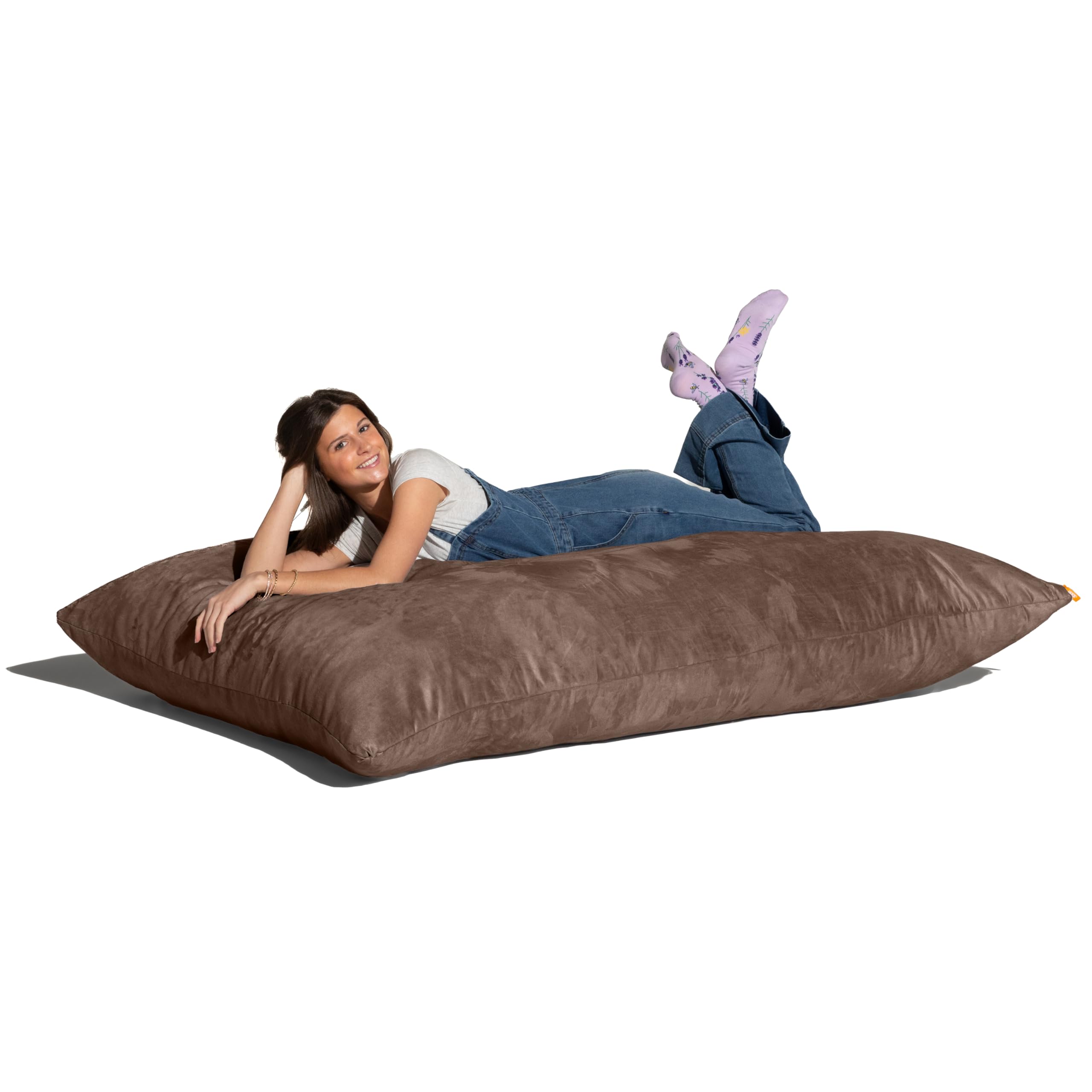 brunt チョコチップLUMBER CUSHION CHAIR PILLOW Amazon.com: Jaxx Pillow Saxx 5.5-Foot - Huge Bean Bag Floor Pillow