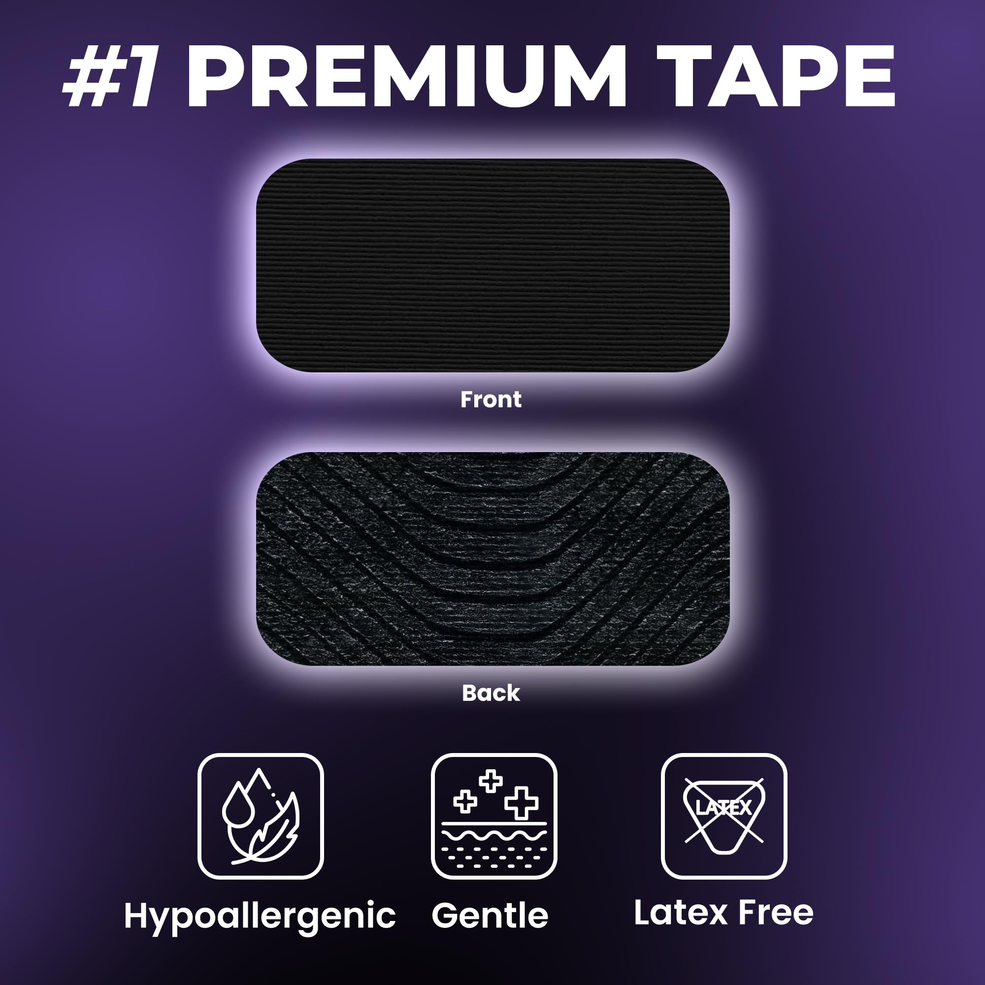 PATCH4U Premium Tape - Pain-Free & Hypoallergenic -2
