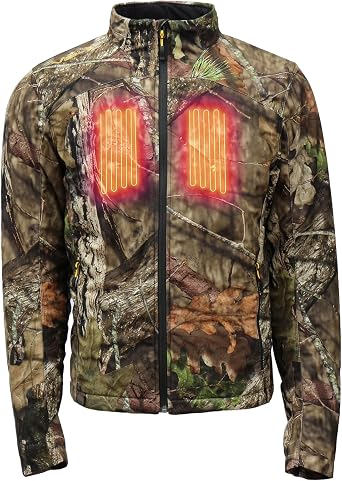 MOSSY OAK COUNTRY HEATED JACKET by Volt, 7V 4 panel Zero Layer Heat System