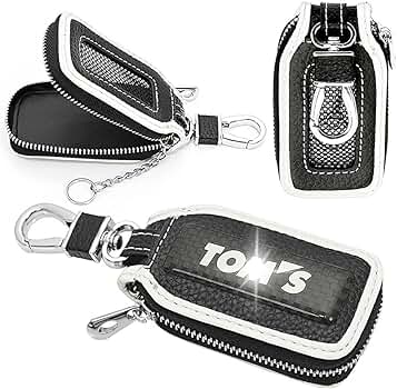 tom⭐︎商品 Amazon.co.jp: タイプ12TO BW トヨタ TOM'S キーケース ブラック