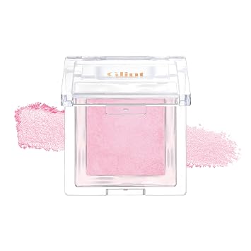 Glint Baked Blush Balletcore Pink, 0.08oz - Long-Lasting, All-Day Face Blush Powder for a Natural Look. Korean Skin Care, Korean Makeup. Blendable Color for Eyes, Cheeks & Body.