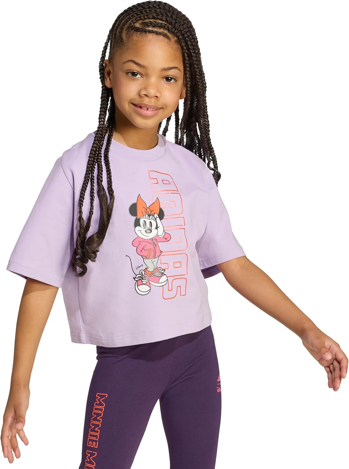 adidas Girls' Disney Minnie Mouse T-Shirt